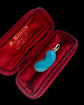 ANTIQUE SILVER & ENAMEL LUCKY BEAN PENDANT