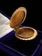 EARLY VICTORIAN 15CT GOLD SHELL LOCKET