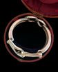FRENCH SILVER DOUBLE STIRRUP BANGLE