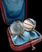 VICTORIAN HIGH CARAT GOLD POOL OF LIGHT EARRINGS