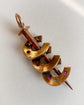 ANTIQUE TRIPLE HORSESHOE & NAIL PENDANT