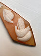 VICTORIAN ‘LOVE BIRD’ SHELL CAMEO EARRINGS