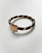 VICTORIAN ELEPHANT HAIR & GOLD SHIELD RING