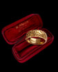 ANTIQUE CHUNKY ‘IVY & ROSE’ MOTIF 18CT GOLD RING