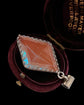 ANTIQUE SAPHIRET FACETED PENDANT