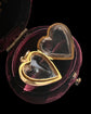 VICTORIAN CRYSTAL HEART LOCKET