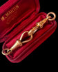 ANTIQUE LARGE 9CT GOLD MATCHING DOG CLIPS