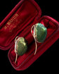 ANTIQUE SCARAB BEETLE EARRINGS
