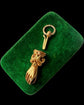 GEORGIAN 15CT GOLD & DIAMOND HAND CLASP / PENDANT