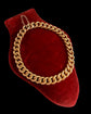 ANTIQUE FRENCH 18CT GOLD REEDED CURB BRACELET
