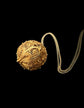 19TH CENTURY LARGE FILIGREE SPHERE PENDANT