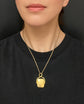 VICTORIAN 15CT GOLD ‘GREYHOUND’ SPINNER PENDANT