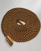 ANTIQUE 15CT GOLD ROPE LINK GUARD CHAIN