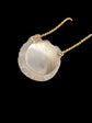 VICTORIAN CARVED MOONSTONE & DIAMOND DOG NECKLACE