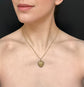 GEORGIAN HIGH CARAT GOLD HEART LOCKET