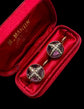 VICTORIAN DIAMOND & AMETHYST EARRINGS