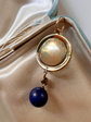 VICTORIAN LAPIS LAZULI & DIAMOND PENDANT