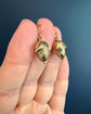 VICTORIAN FACETED GOLD ACORN EARRINGS