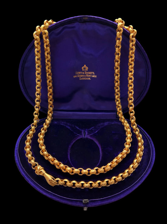 GEORGIAN PINCHBECK CHAIN