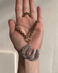 VICTORIAN DOUBLE SILVER HORSESHOE PENDANT