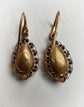 EARLY 19TH CENTURY AMETHYST SNAKE EARRINGS