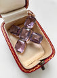 VICTORIAN AMETHYST CROSS PENDANT