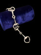 SILVER HORSE SNAFFLE BIT BRACELET