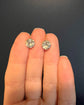 GEORGIAN SINGLE STONE PASTE EARRINGS