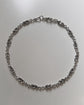 CHUNKY VINTAGE SILVER LOVERS KNOT CHAIN