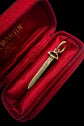 VICTORIAN RUBY & DIAMOND HORSESHOE NAIL PENDANT