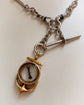 VICTORIAN 18CT GOLD ANCHOR COMPASS