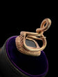 VICTORIAN SNAKE FOB WITH REBUS INTAGLIO