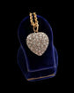 ANTIQUE DIAMOND HEART PENDANT