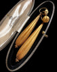 GEORGIAN HIGH CARAT GOLD TORPEDO EARRINGS