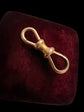 VICTORIAN 9CT GOLD DOUBLE DOG CLIP