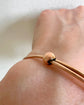 VICTORIAN 9CT GOLD LUCKY PIG BANGLE