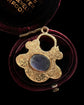 VICTORIAN 18CT GOLD PADLOCK WITH DIAMOND LOCK