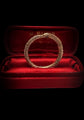 GEORGIAN 15CT GOLD OUROBOROS SPLIT RING