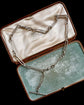 ANTIQUE SILVER PAPERCLIP ALBERT CHAIN WITH T-BAR
