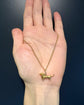 ANTIQUE 9CT GOLD DACHSHUND DOG PENDANT