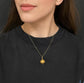 ETRUSCAN REVIVAL GOLD SPHERE PENDANT