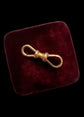 VICTORIAN 9CT GOLD DOUBLE DOG CLIP