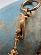 VICTORIAN 15CT GOLD PARROT DOGCLIP