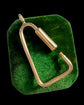 VINTAGE 18CT GOLD CARABINER CONNECTOR