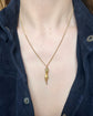 GEORGIAN 18CT GOLD HAND PENDANT / CLASP