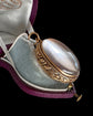 VICTORIAN LARGE ROCK CRYSTAL & 15CT GOLD LOCKET