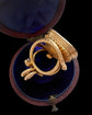 EARLY 19TH CENTURY TRIPLE SNAKE FOB PENDANT