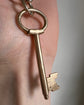 VINTAGE LARGE 9CT GOLD KEY PENDANT