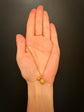 ANTIQUE 18CT GOLD MINI ACORN & CHESTNUT PENDANT