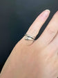 VICTORIAN SILVER SNAKE RING